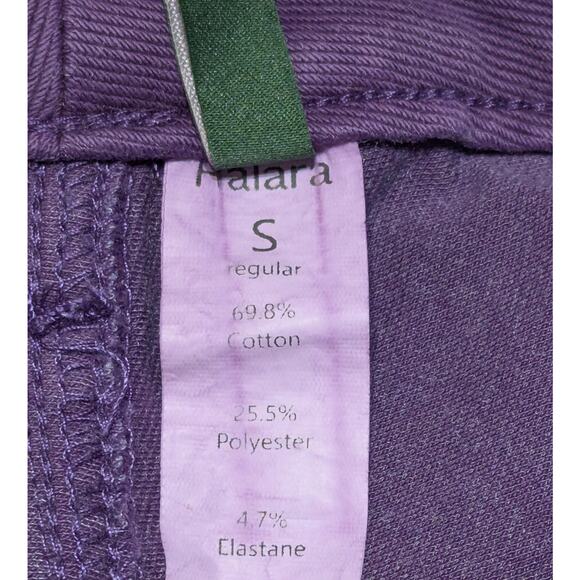 Halara Wide Leg Jeans Womens Small High Rise Purple Stretch Casual Denim Pants - Picture 6 of 9
